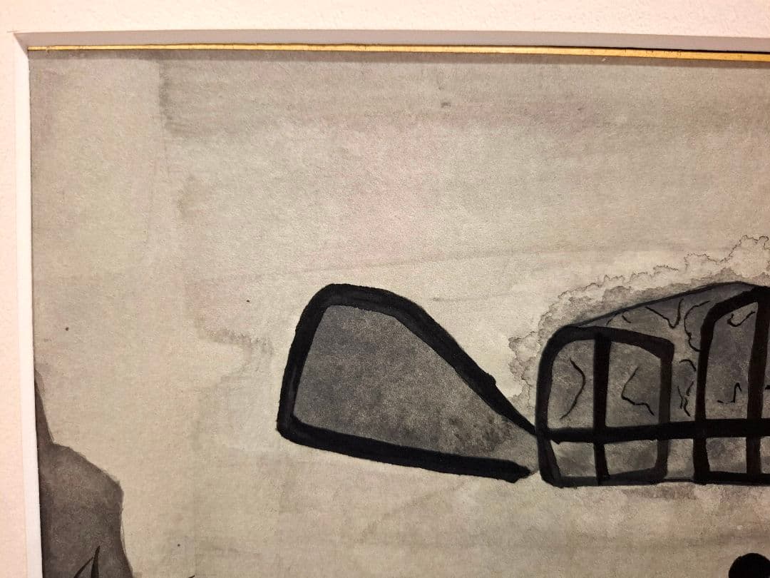 水墨画の天才 福田佳明画伯 「 ザ ，サン 」 お釈迦さま 貴重品 激安