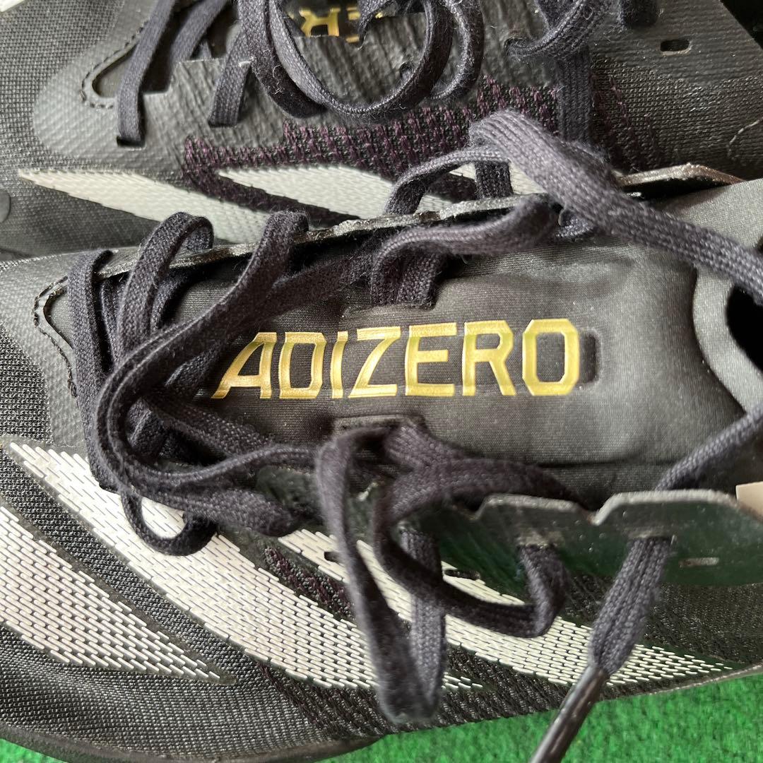 陸上競技スパイク アディゼロフィネス 26.0cm 完売品　黒