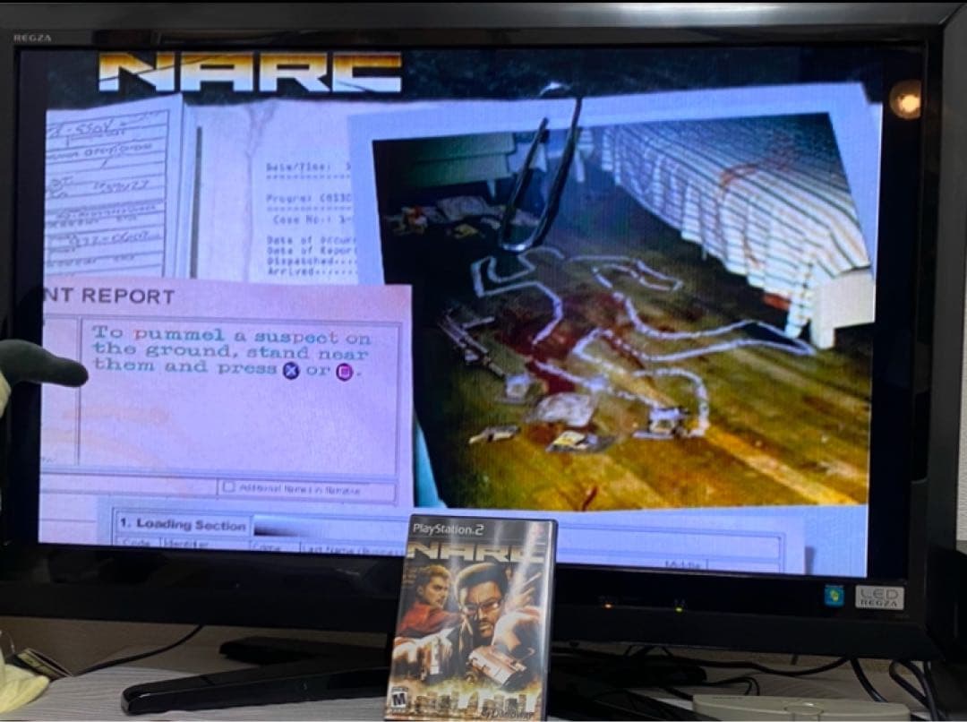 ps2ソフト NARC ナーク 北米版 海外版