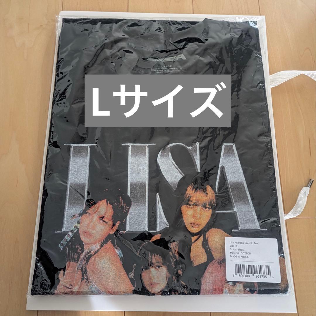 BLACKPINK LiSA ポップアップ Tシャツ Lサイズ ALTEREGO - メルカリ