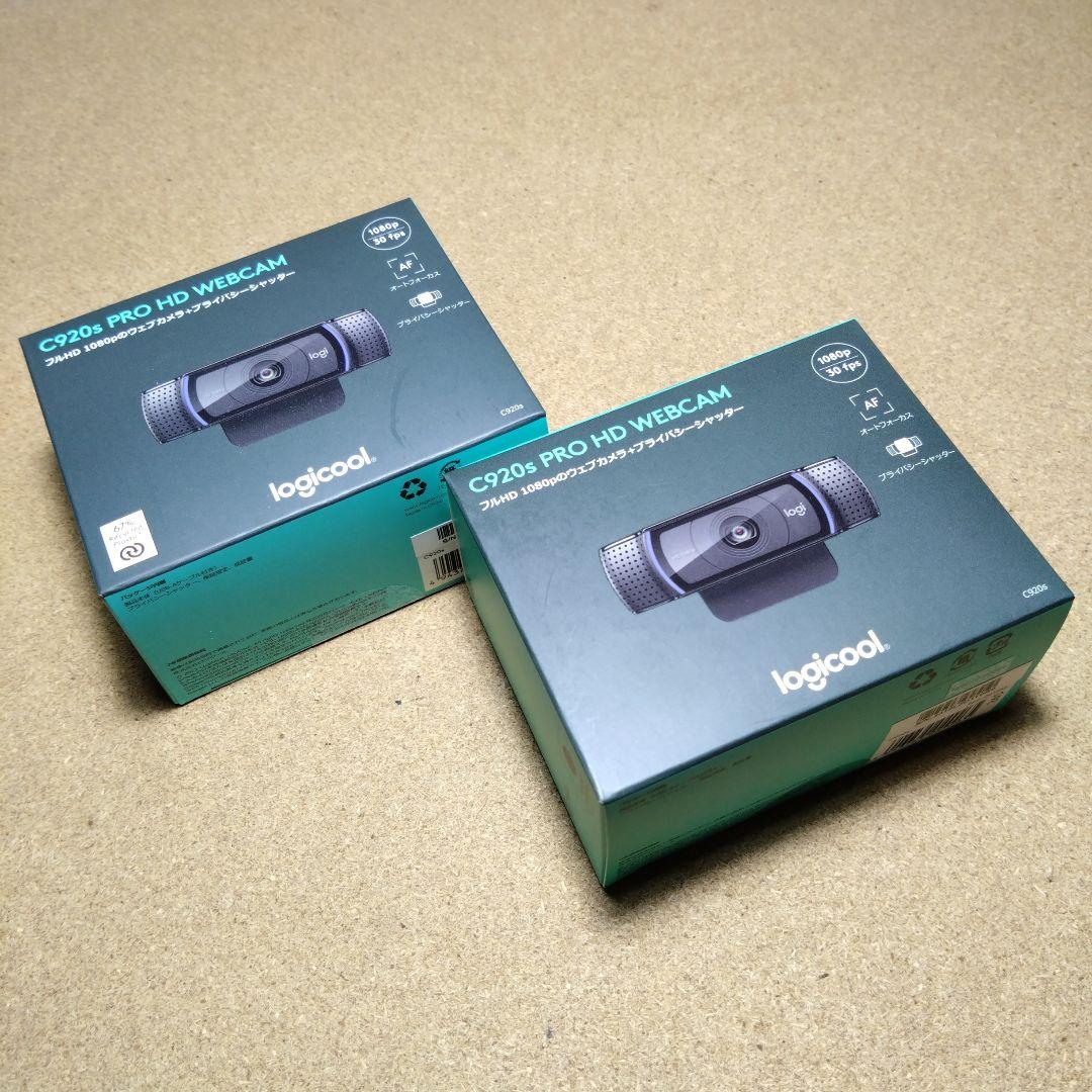 Logicool C920s PRO HD WEBCAM ×2台セット HD C920s Logicool WEBCAM