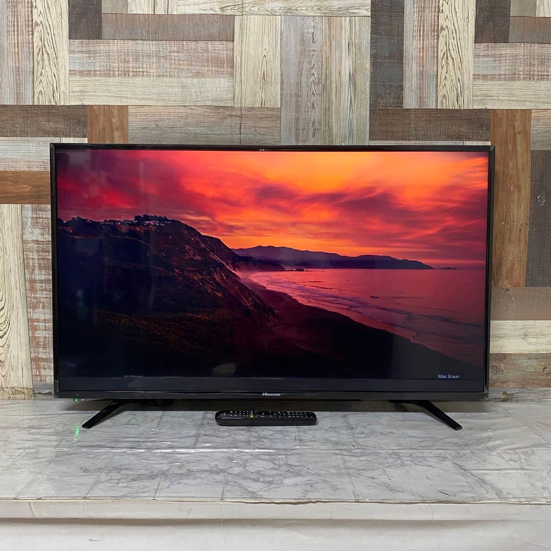 たかさん専用全国送料込ハイセンス43型液晶テレビ外付けHDD裏番組録画