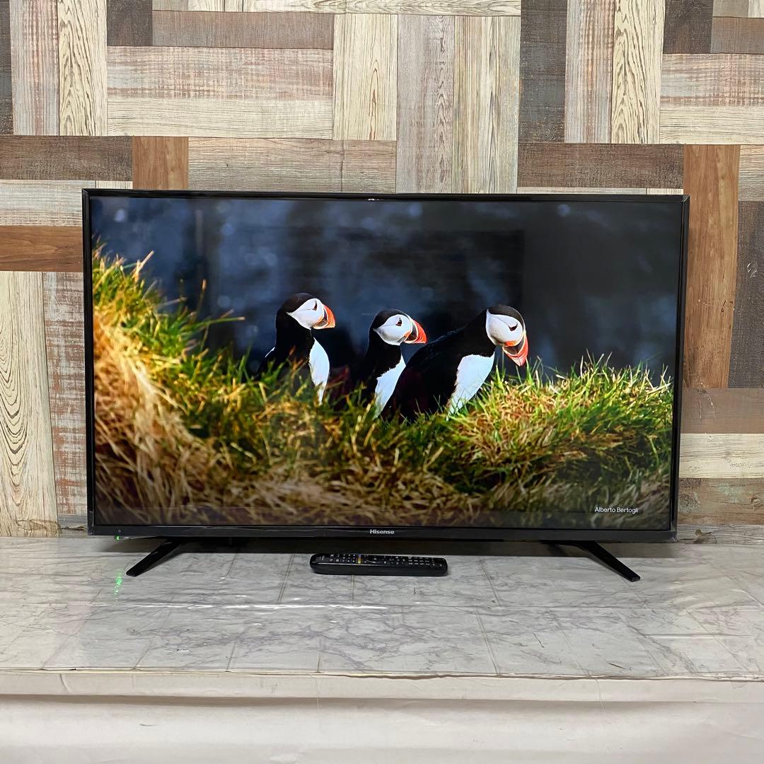 たかさん専用全国送料込ハイセンス43型液晶テレビ外付けHDD裏番組録画