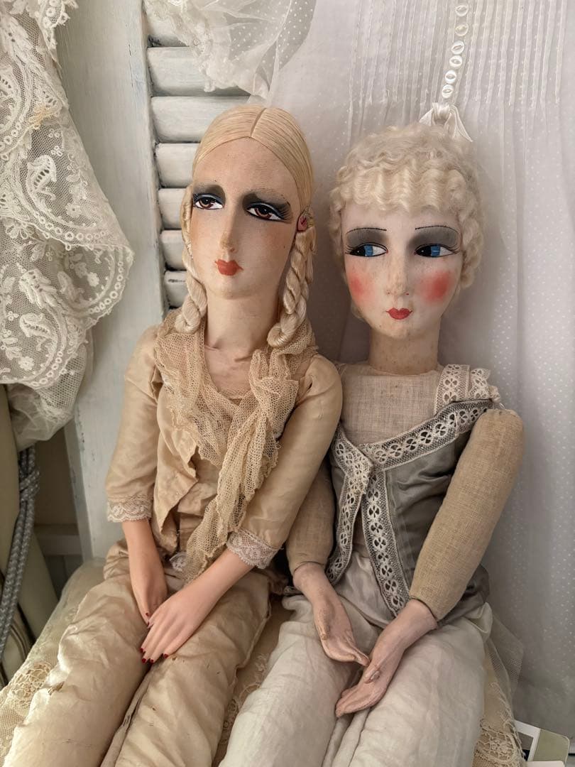 ブドワールドール フランスアンティーク ビスクドール アンティークドール アンティークブドワールドール - アンティークモール＆蚤の市情報