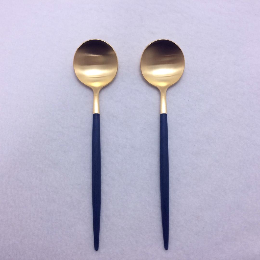 ラスト！ セール価格 クチポール GOA ブルー＆ゴールド デザート3種