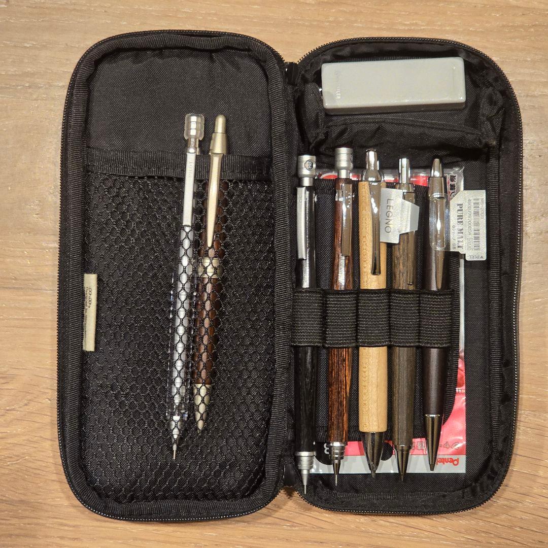 No.152ジェットストリームダークグリーン4&1カスタム水牛の角芯持ち