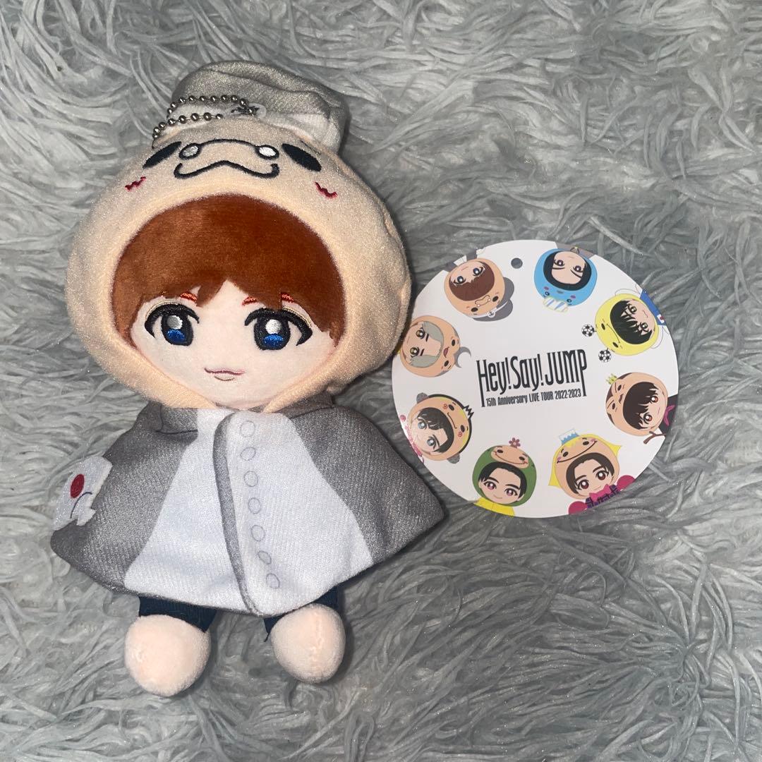 伊野尾慧 15周年グッズ ピーチガール ぬいぐるみ Hey! Say! JUMP】伊野尾慧 ピーチガール ぬいぐるみ - メルカリ