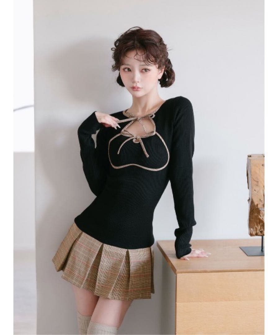 新品 Darich ダーリッチ ポイントチェックニットミニワンピース ポイントチェックニットミニワンピース – Darich (ダーリッチ)