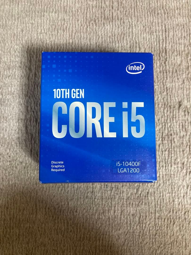 未開封 Intel 10世代CPU Core i5-10400F LGA1200 Amazon.com: Intel Core i5-10400F Desktop Processor 6 Cores up to