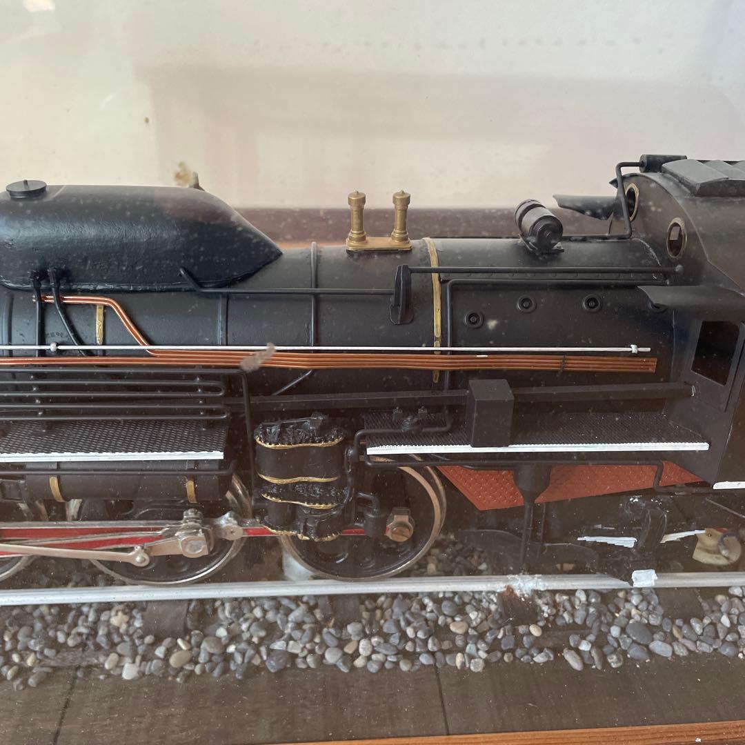 日本の蒸気機関車模型 ガラスケース付き C571 - メルカリ