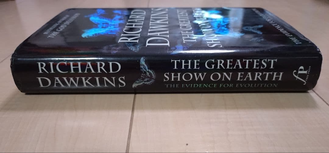 TheGreatestShowonEarthサイン入 リチャード・ドーキンス