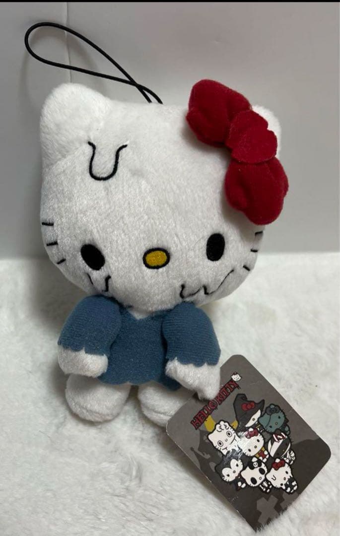 ハローキティ 2000年バージョン ハロウィン ゾンビ ぬいぐるみ 2点