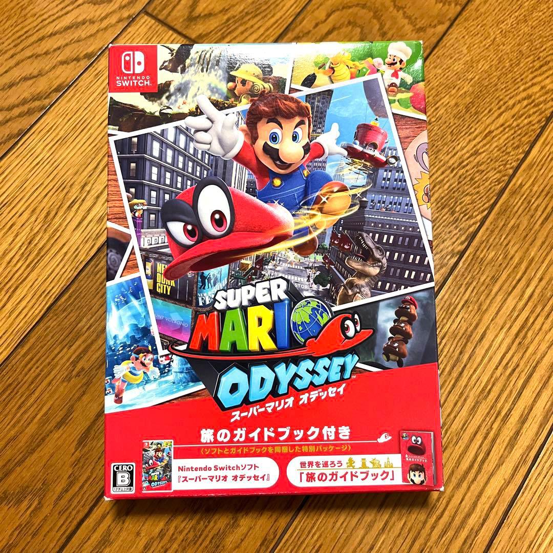 新品！】スーパーマリオ オデッセイ 旅のガイドブック付き - メルカリ