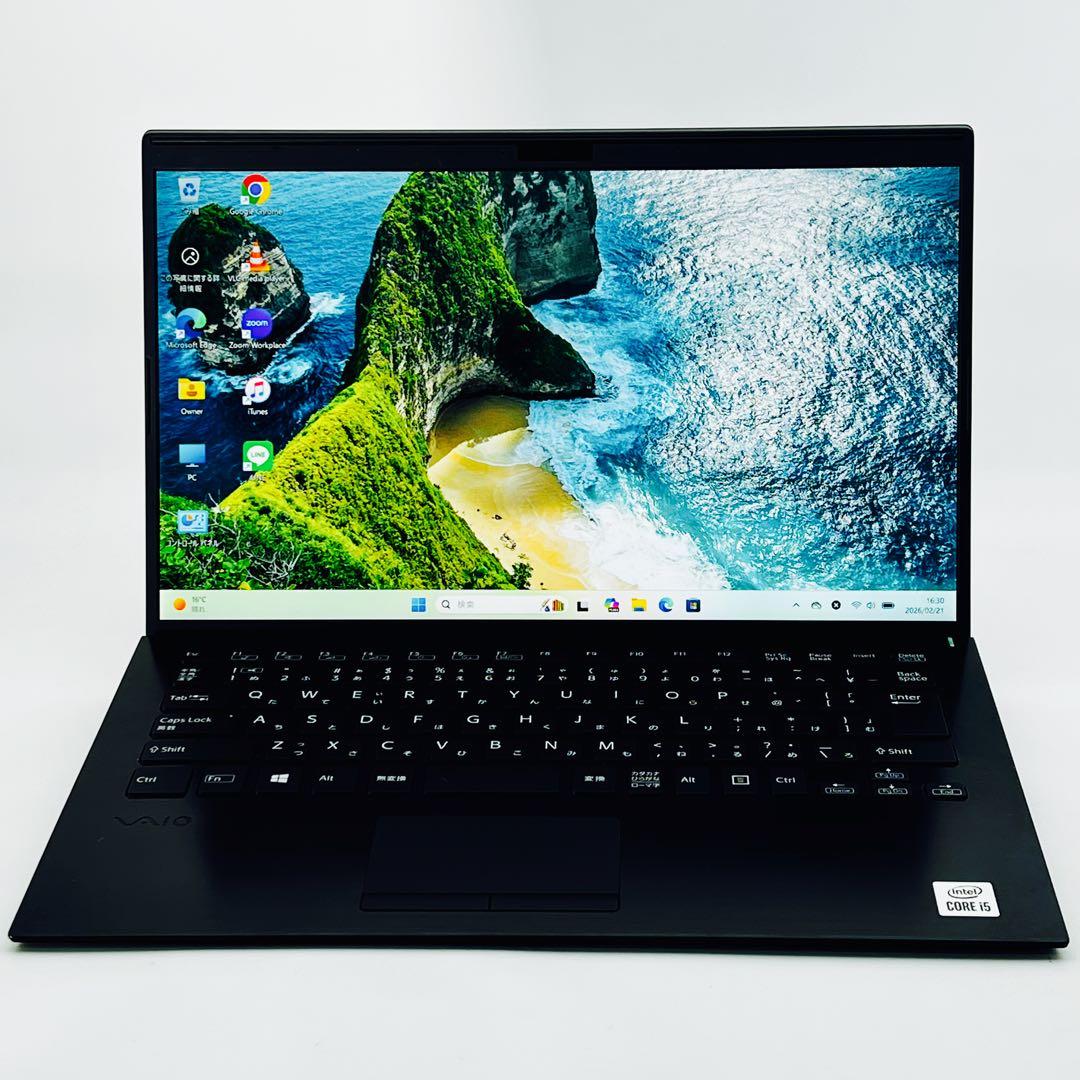 VAIO Core i5 10世代 8GB ノートパソコン Win11 オフィス - メルカリ