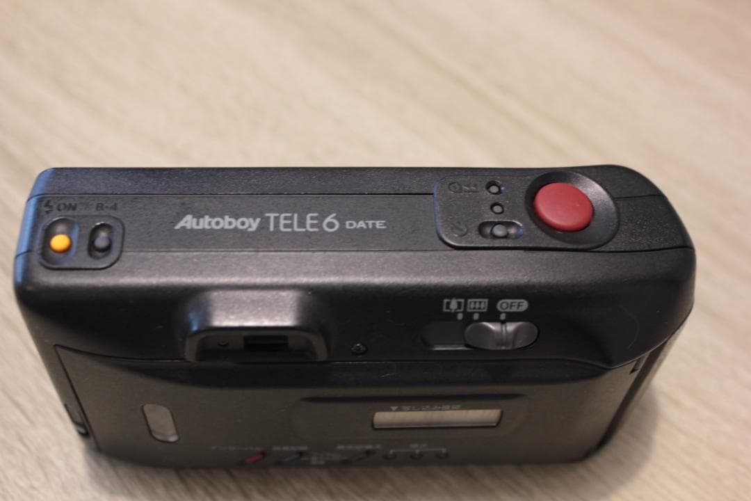 美品】Canon Autoboy TELE 6 コンパクトフィルムカメラ - メルカリ