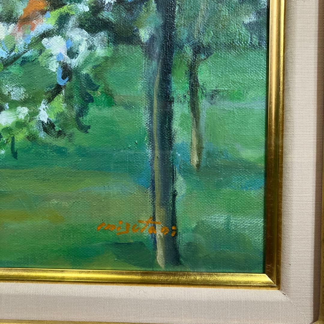 油彩 水谷方早子「ノルマンディ風景 M8」 - メルカリ