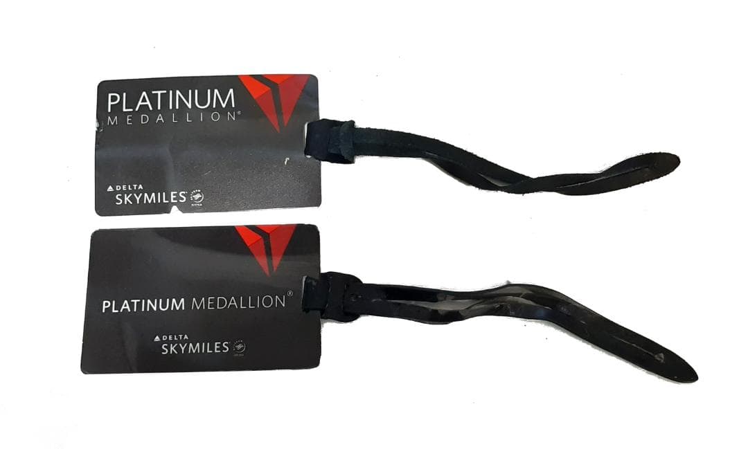 デルタ航空 プラチナメダリオン 荷物タグ ラゲージタグ2枚 - メルカリ