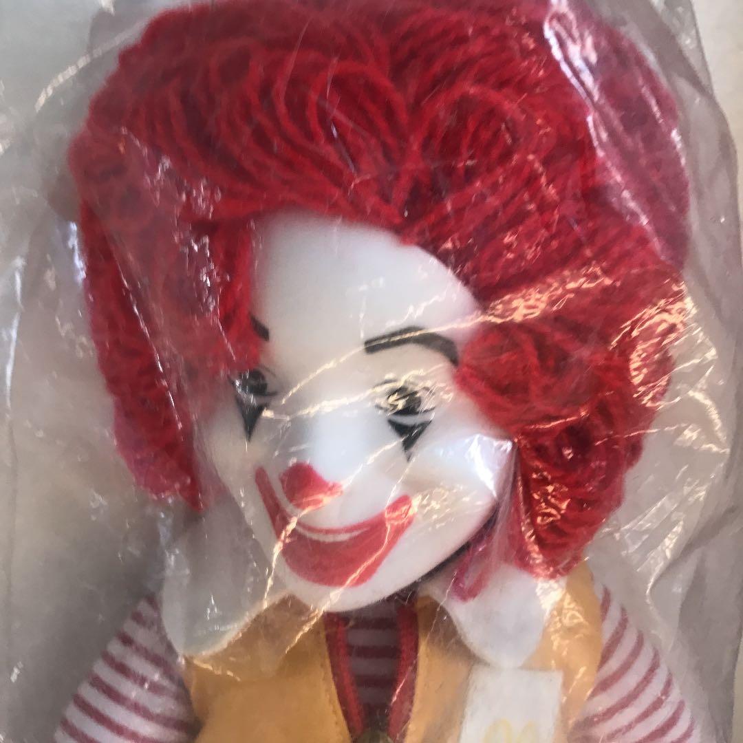 ドナルド マクドナルド キャラクター ぬいぐるみ ハッピーセット 激