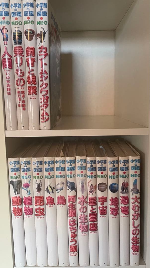 小学館の図鑑 NEO ネオ 16冊セット DVD無