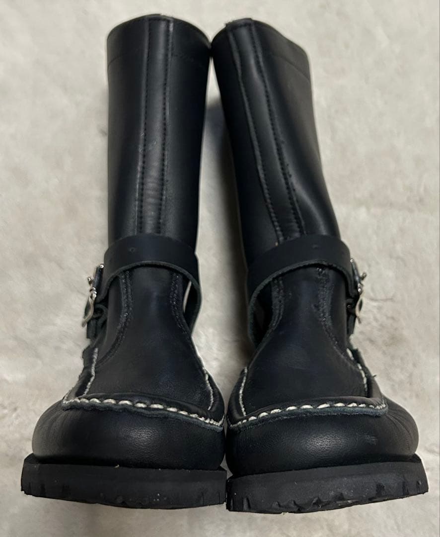 RUSSELL MOCCASIN/ロングブーツ/ZEPHYR/size5.5/黒 - メルカリ