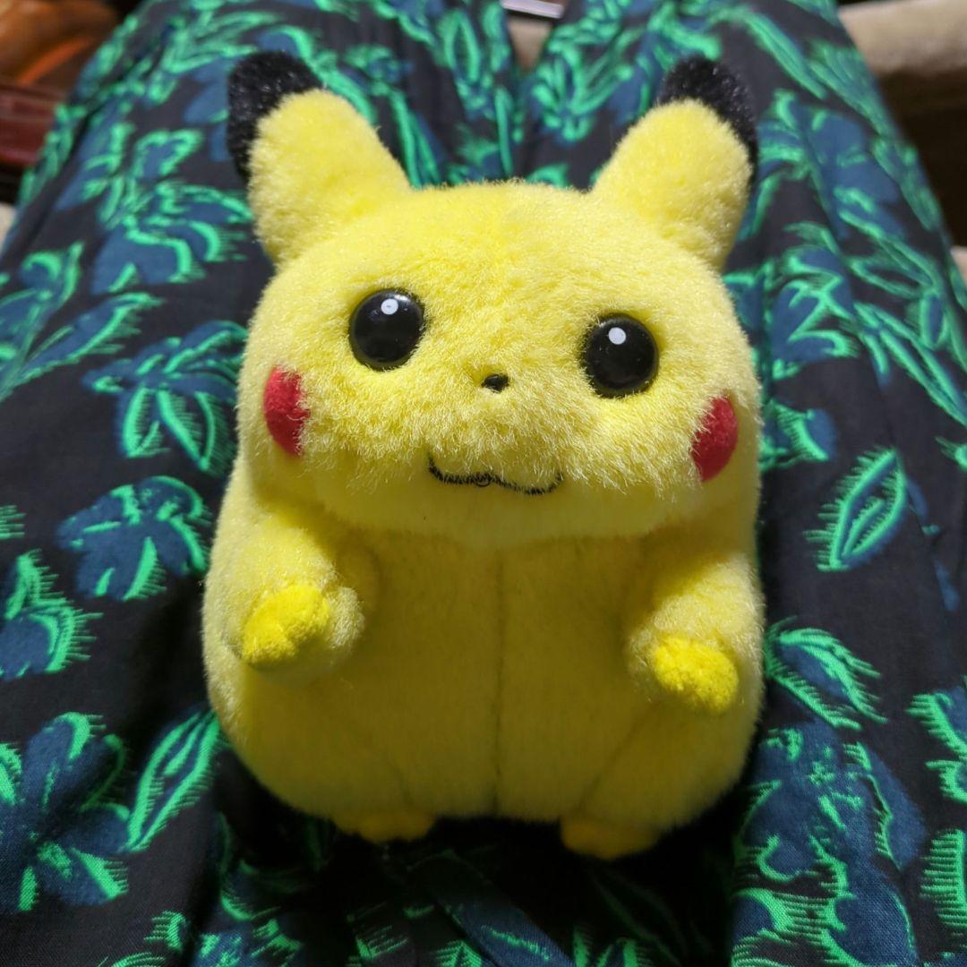 毛並美品】ポケモン ピカチュウ ぬいぐるみ 初期 初代 TOMY タカラ