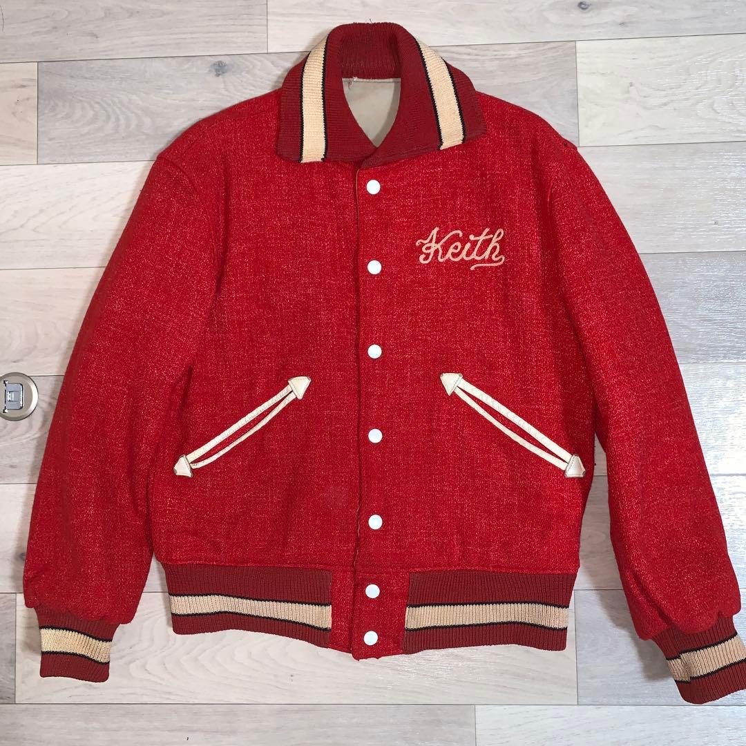 極上刺繍 50s〜60s butwin car club jacket M程度 - メルカリ