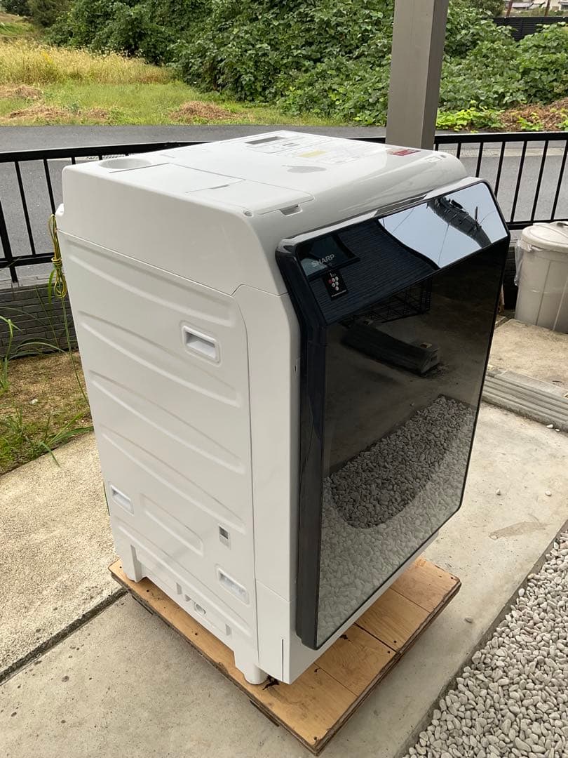 【分解洗浄済み】シャープドラム式洗濯乾燥機　ES -W113SL 2022年購入