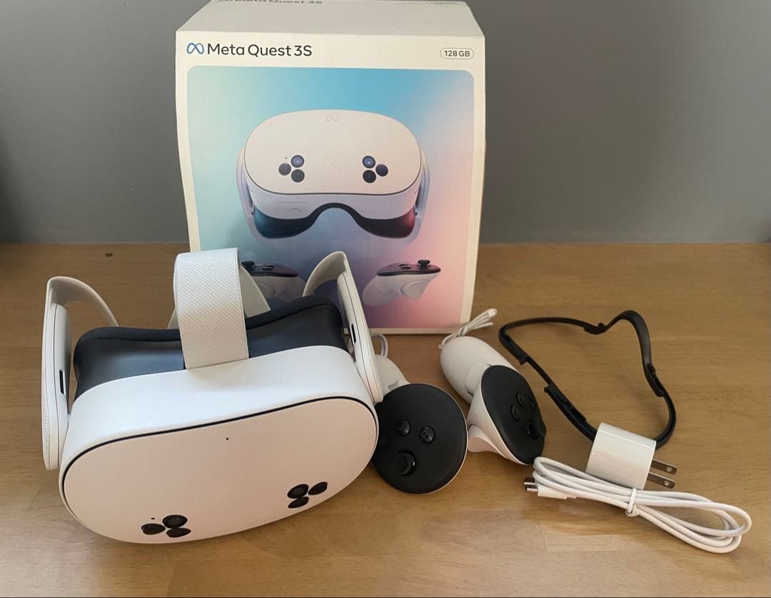 試着のみ　 Quest 3S 128GB VRヘッドセット Amazon.co.jp: Meta Quest 3S 128GB | 旧Oculus | VRゲーム用のヘッド