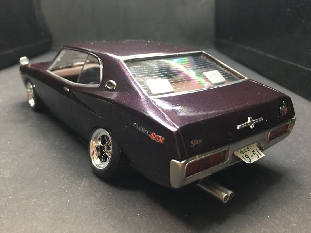 旧車プラモデル完成品C130ローレル1／24 - メルカリ