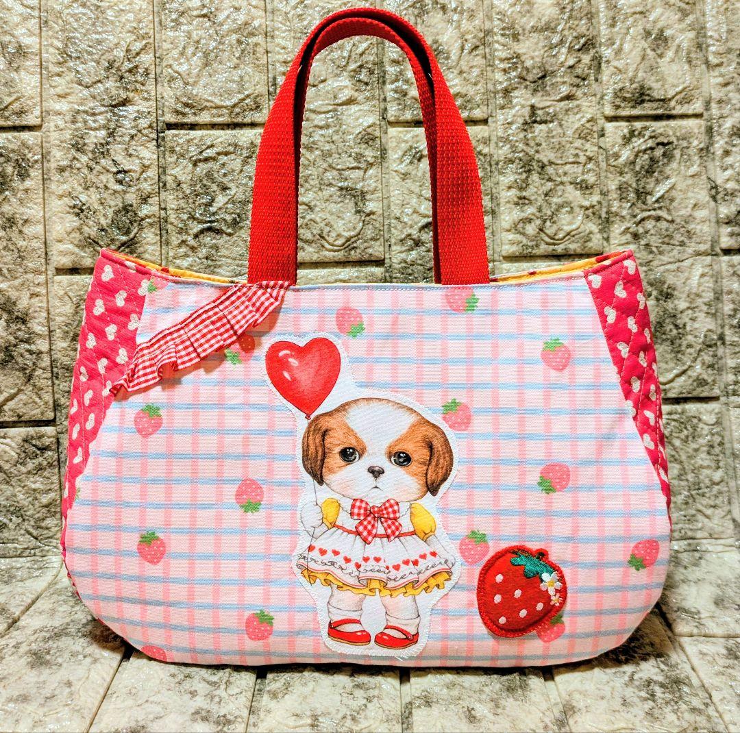 コヤンイサムチョン ラウンドトートバッグ&ファスナーポーチ あんこ