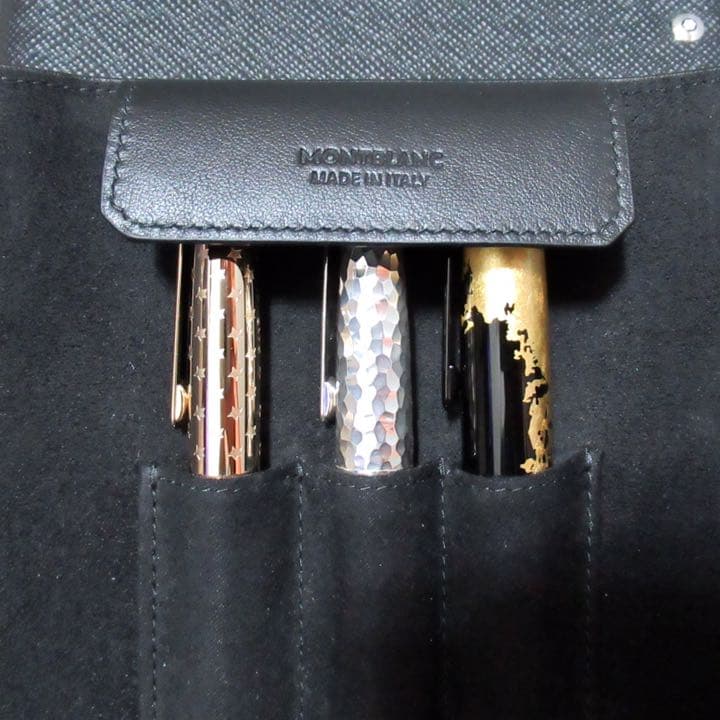 モンブラン ペンケース ペンポーチ アーバン 3本用 124108