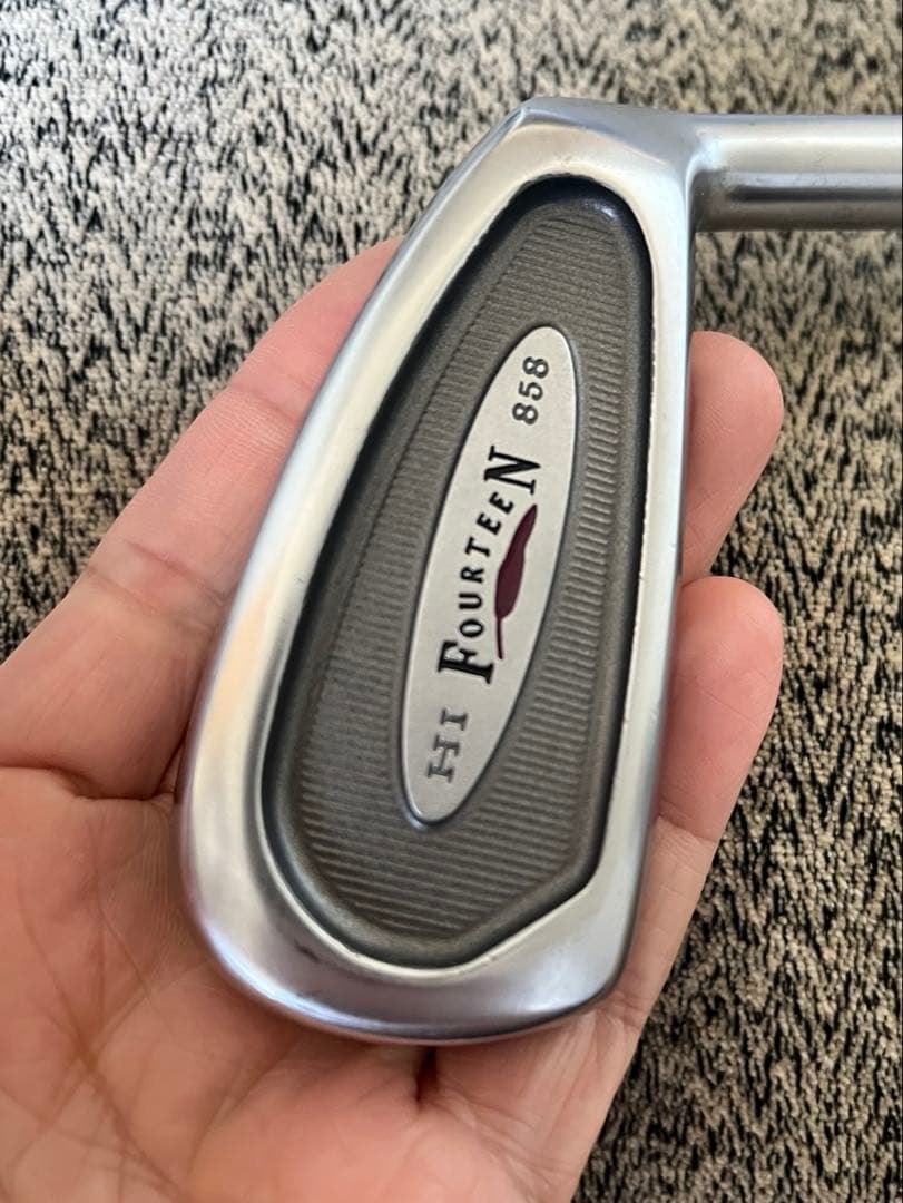 美品フォーティーン HI-858 中空5番アイアン ユーティリティ 硬さR 名