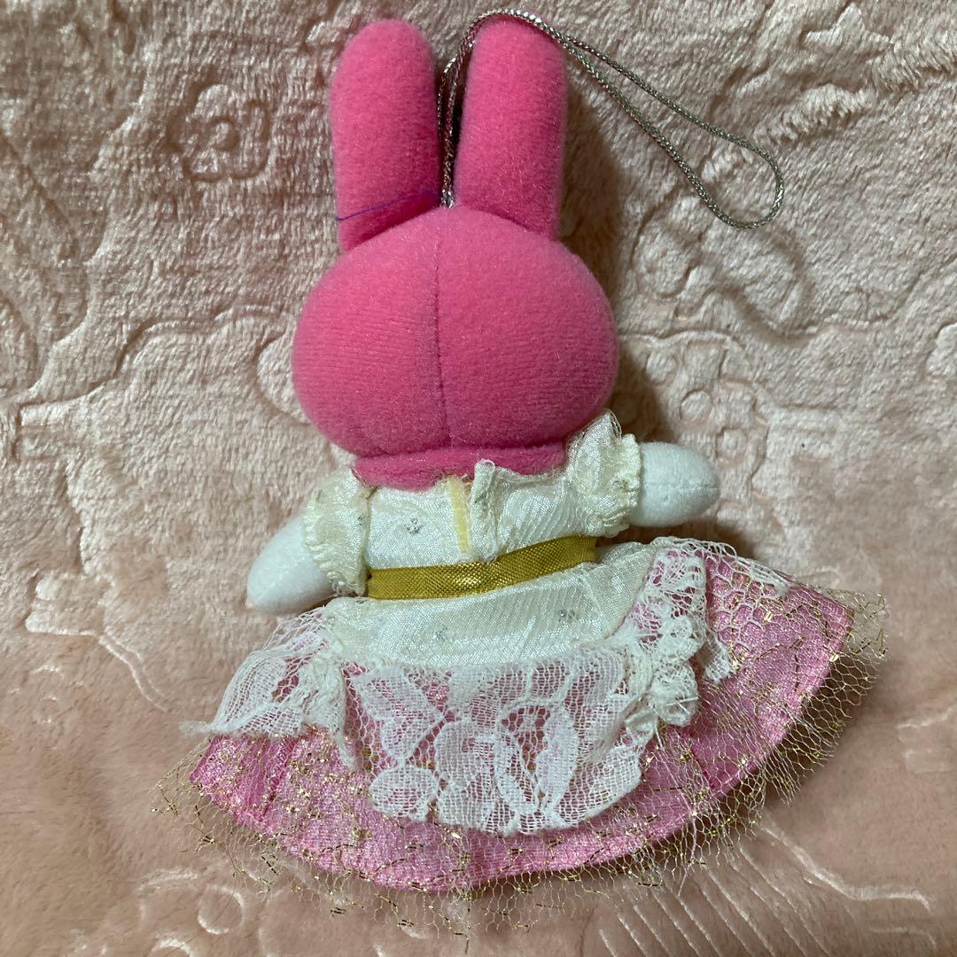 サンリオピューロランドマイメロディ ぬいぐるみ ドレス付き 14×11×5
