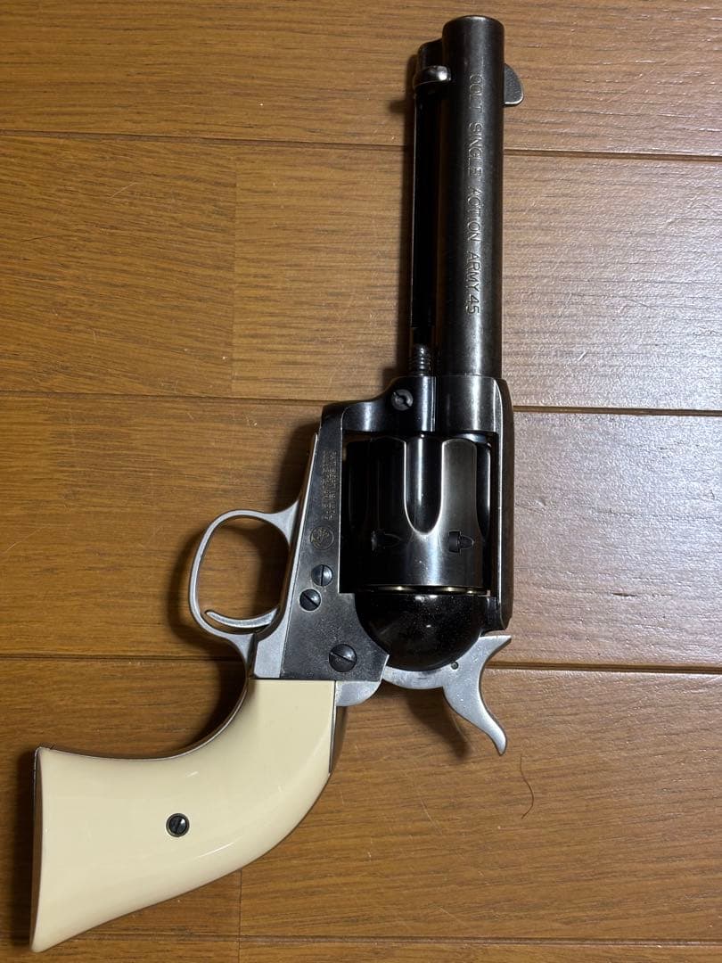 マルシン工業 6mmガス　コルトSAA.45 ピースメーカー　ビンテージ仕様？ マルシン コルト SAA Cal'45 ピースメーカー DX ビンテージ エアガン