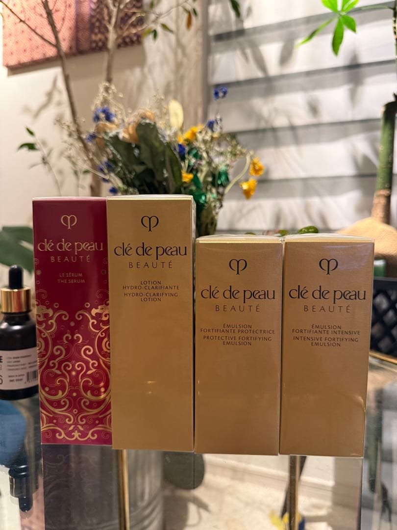 クレドポーボーテ　ルセラム化粧水乳液4点セット　新品未開封資生堂 化粧水＆乳液キットのご案内 | クレ・ド・ポー ボーテ｜資生堂