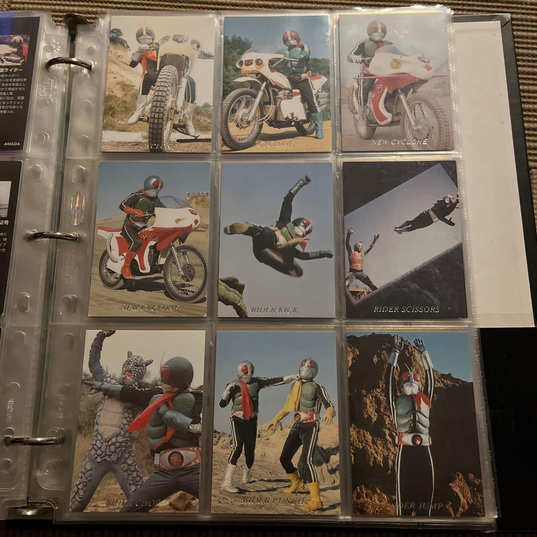 アマダ仮面ライダーカード.アマダ1996 1.2号第1弾コンプ当選有り、V3.X