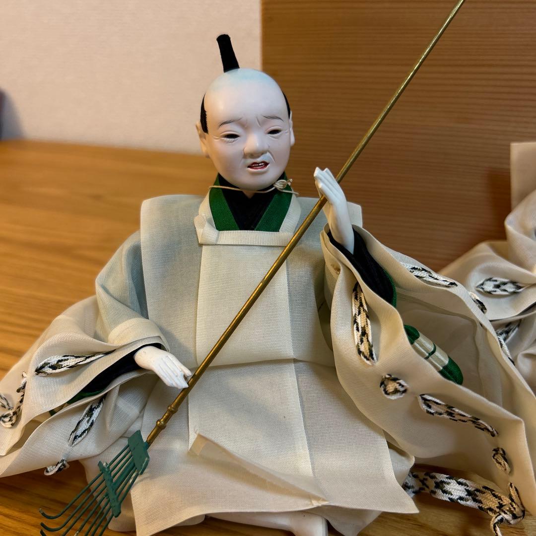 雛人形 三人上戸 仕丁 京人形 松屋 有職 桐箱付き - メルカリ