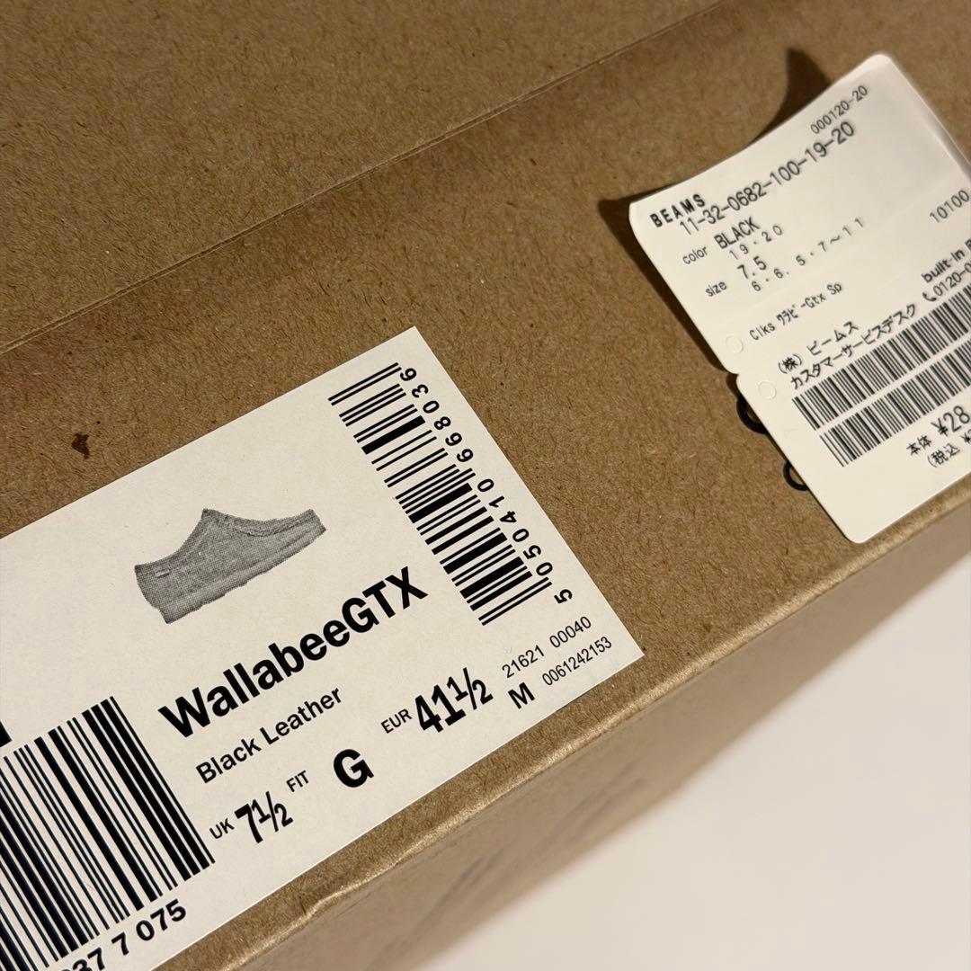 CLARKS × BEAMS GTX ワラビー レザー 26.5cm