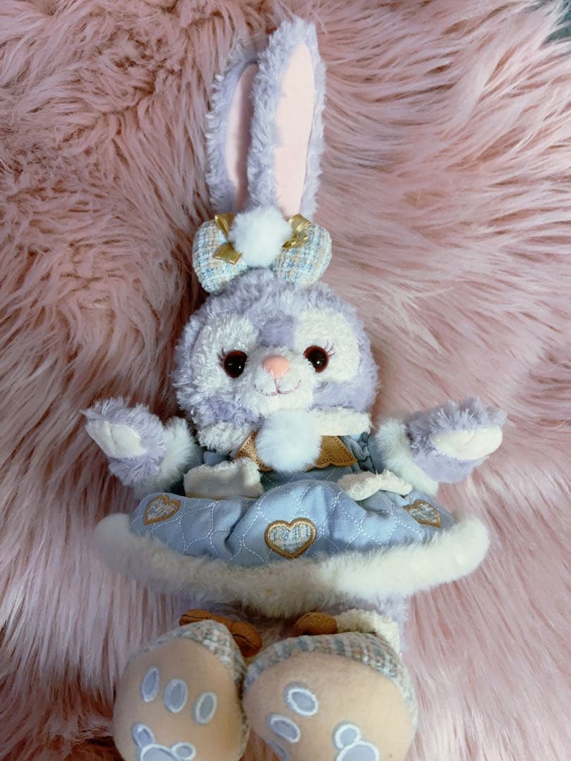 上海ディズニー ステラルー 2024冬 ぬいぐるみ ss ツイード