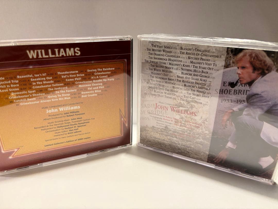 ジョン・ウィリアムズ ハートビーブス ファミリープロット 2枚セット