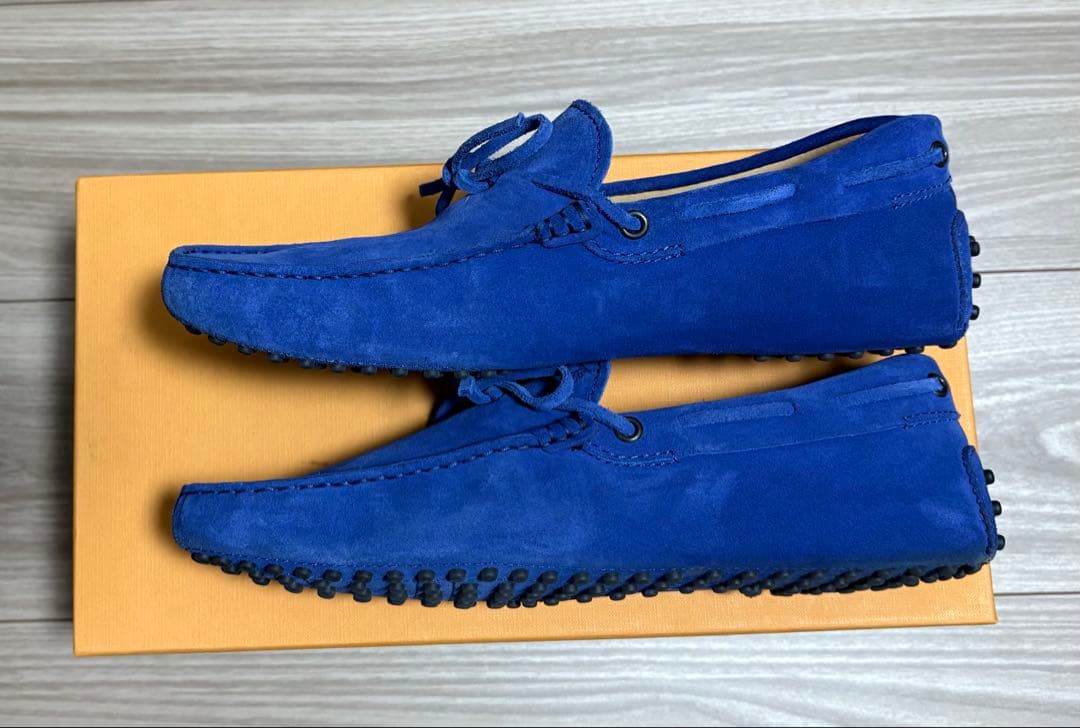 【美品】Tod's スエード ゴンミーニ ドライビングシューズ 26.5cm
