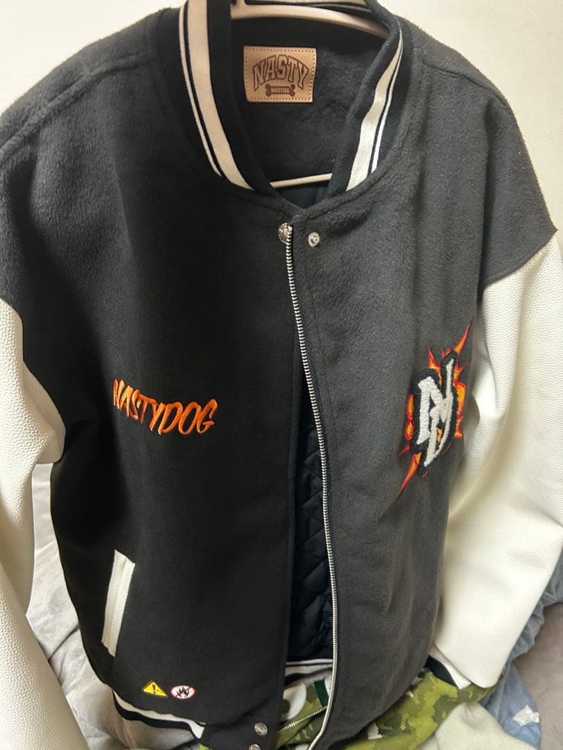 NASTYDOG スタジャン 爆弾モチーフ M