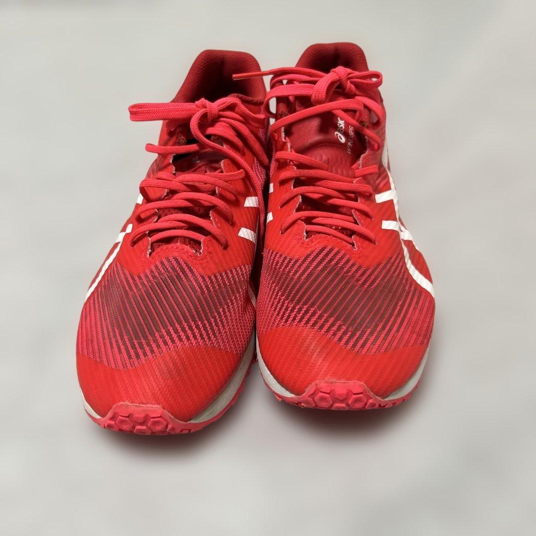 【美品】アシックス　ウインドスプリント3　25.5cm 陸上トレーニングシューズ