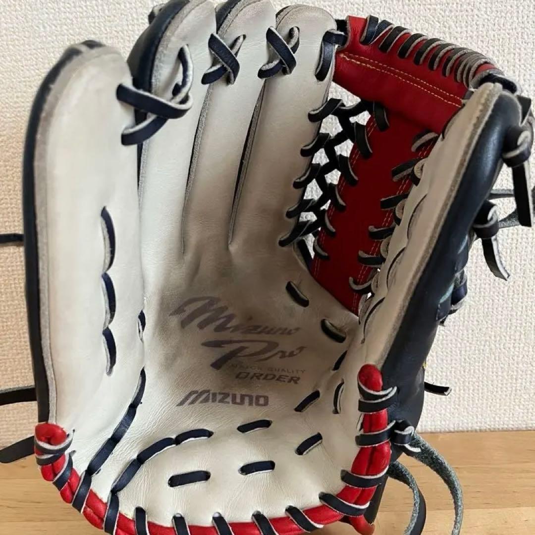 ミズノプロ オーダー 軟式 左投げグローブ