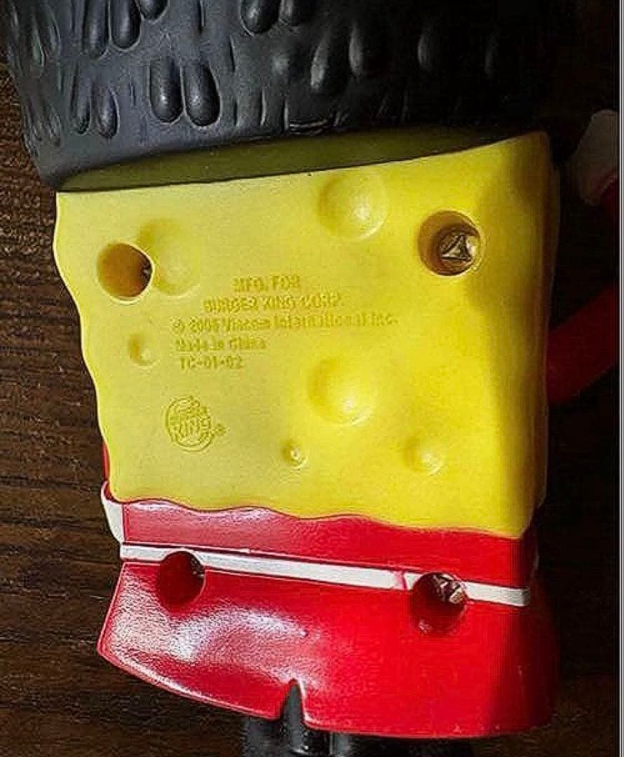 スポンジボブ バーガーキングミールトイ7個 (バラ売り不可) - メルカリ