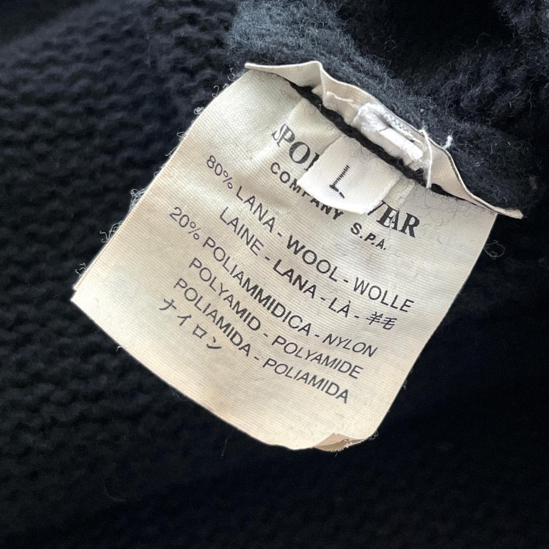 STONE  モックネックセーター ブラック C.P.COMPANY