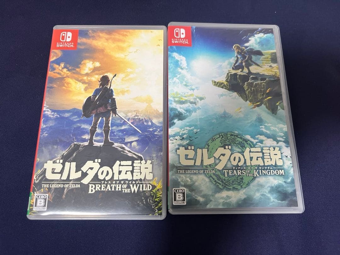 Nintendo Switch ゼルダの伝説 ブレワイ ティアキン セット ゼルダの伝説 ティアーズ オブ ザ キングダム Nintendo Switch 2