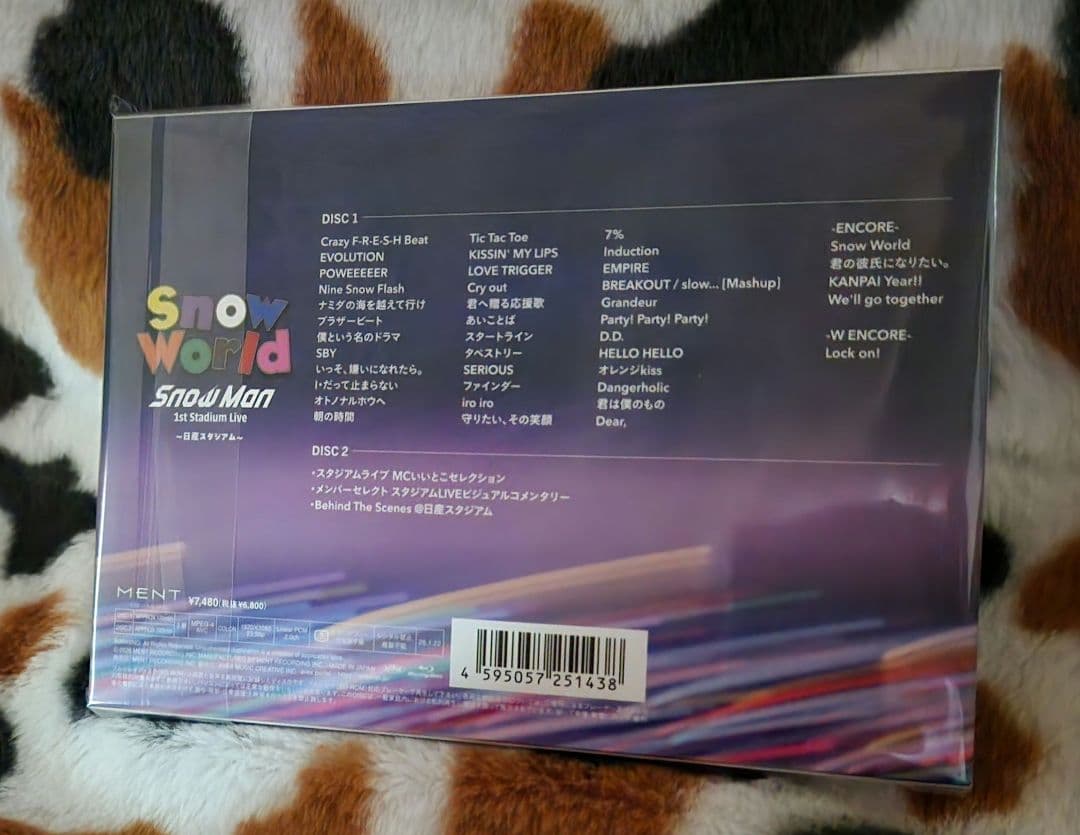 ☆新品未開封☆SnowMan スタジアムライブ 日産スタジアム BluRay