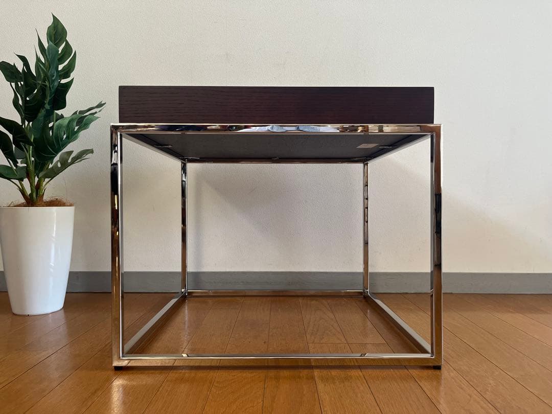 ◇未使用◇PLUS スクエア テーブル2020年製 ミッドセンチュリー モダン