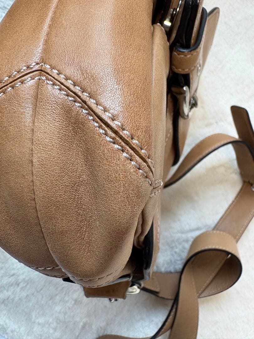 希少 COACH Soho Leather Bag 3683 Y2K brown - メルカリ